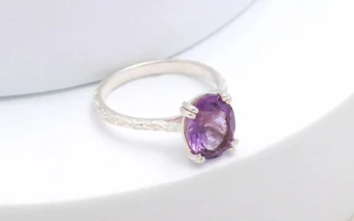 Eternal Elegance: The Amethyst Silver Ring