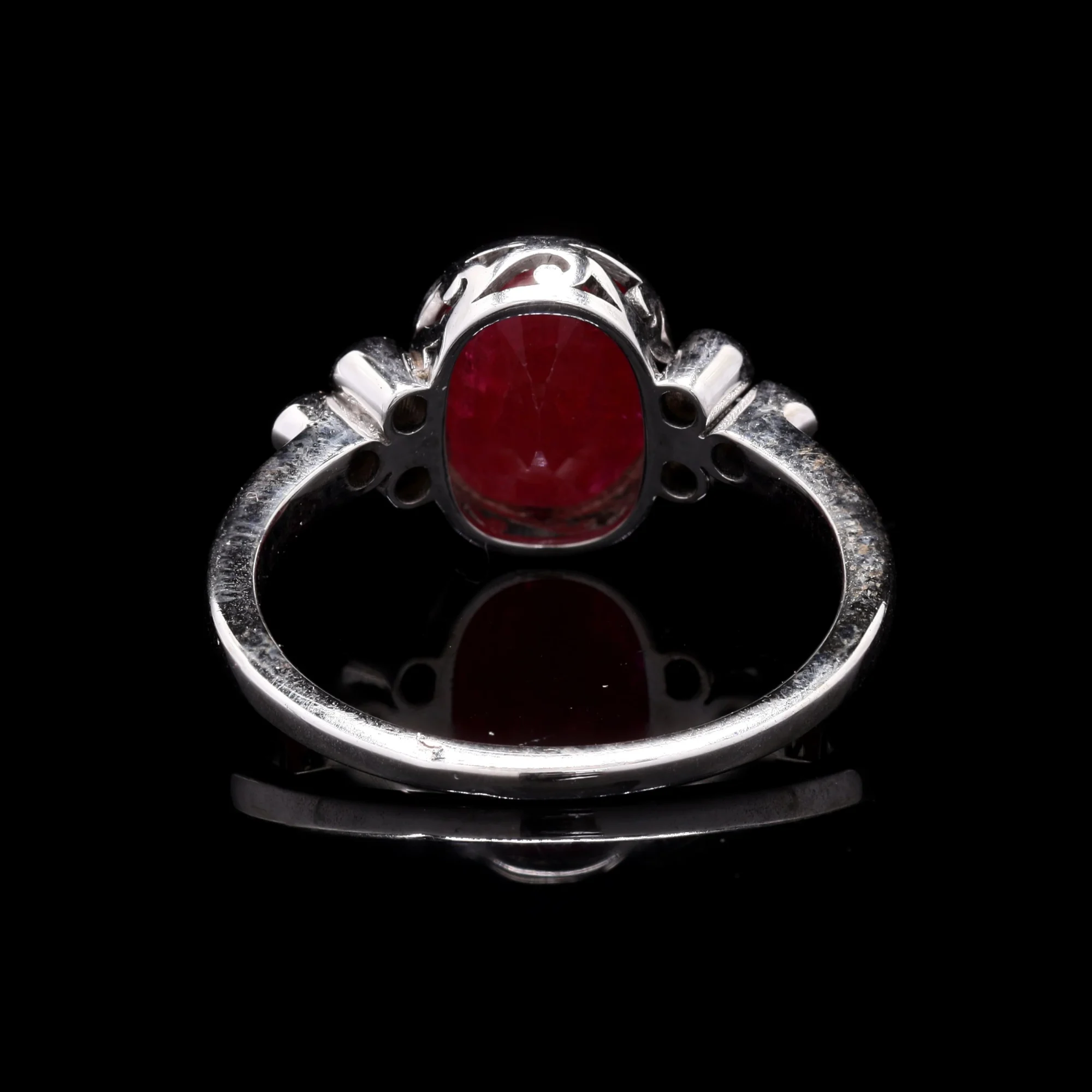 Ruby Diamond Ring - Image 3