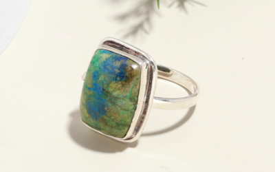Unveiling the Mystique of the Azurite Silver Ring